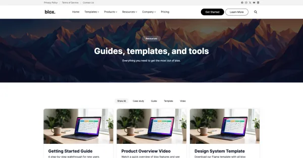 blox Resources template preview